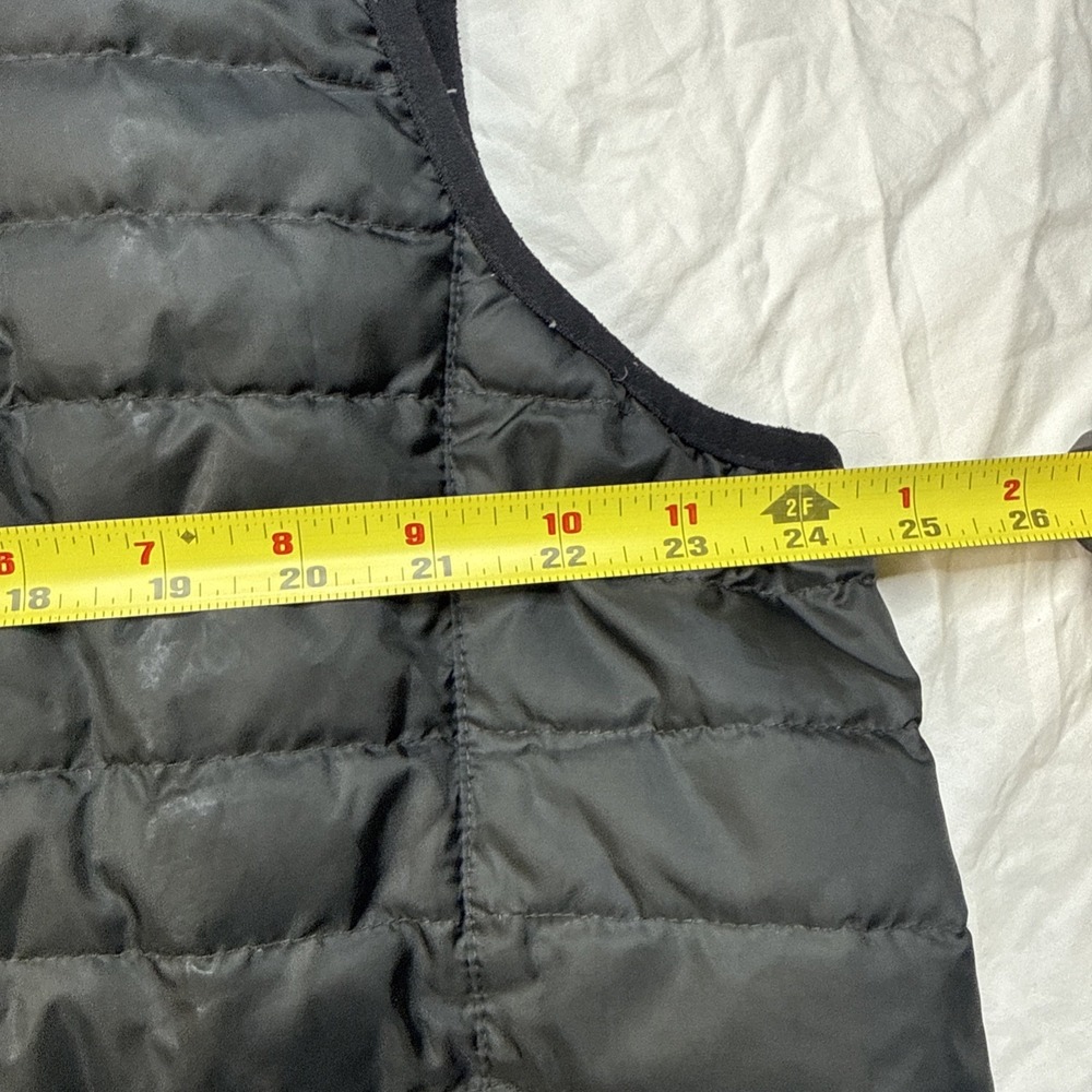 Eddie Bauer Down Vest Mens Tall Extra Large Black EB650 Insulated Puffer Light - Picture 7 of 11
